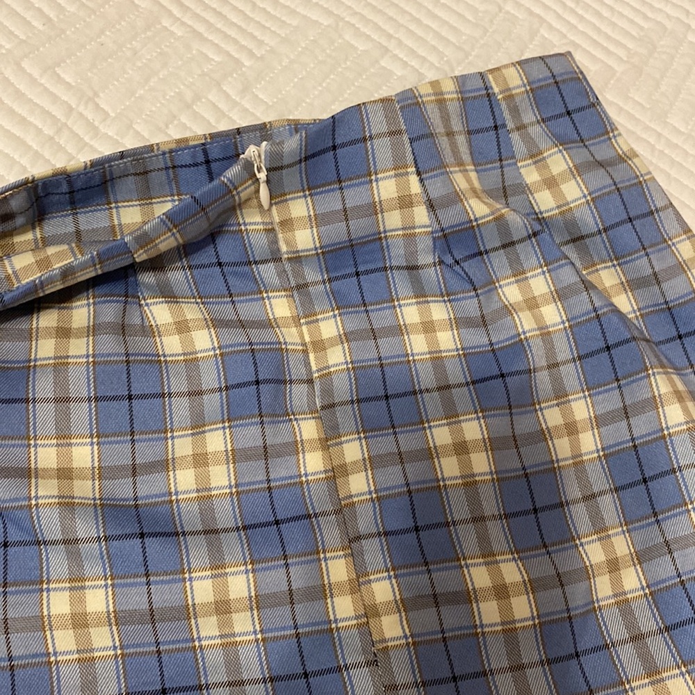 SHEIN | plaid mini skirt | xs - Picture 2 of 2